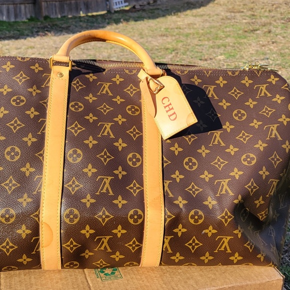💯 Authentic *One Owner* Louis Vuitton Keepall 55 Duffle Bag - Picture 7 of 8